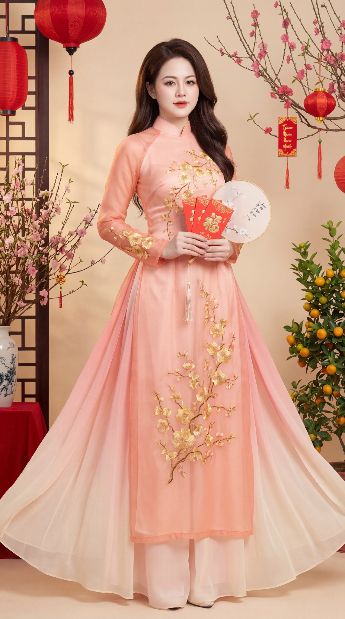 Mẫu áo dài 051