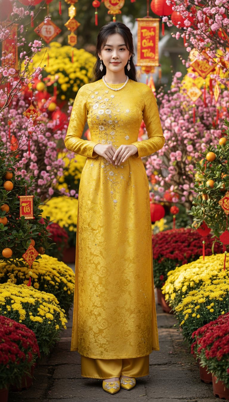 Mẫu áo dài 252