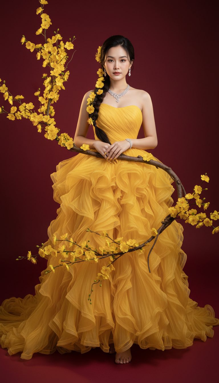 Mẫu áo dài 262