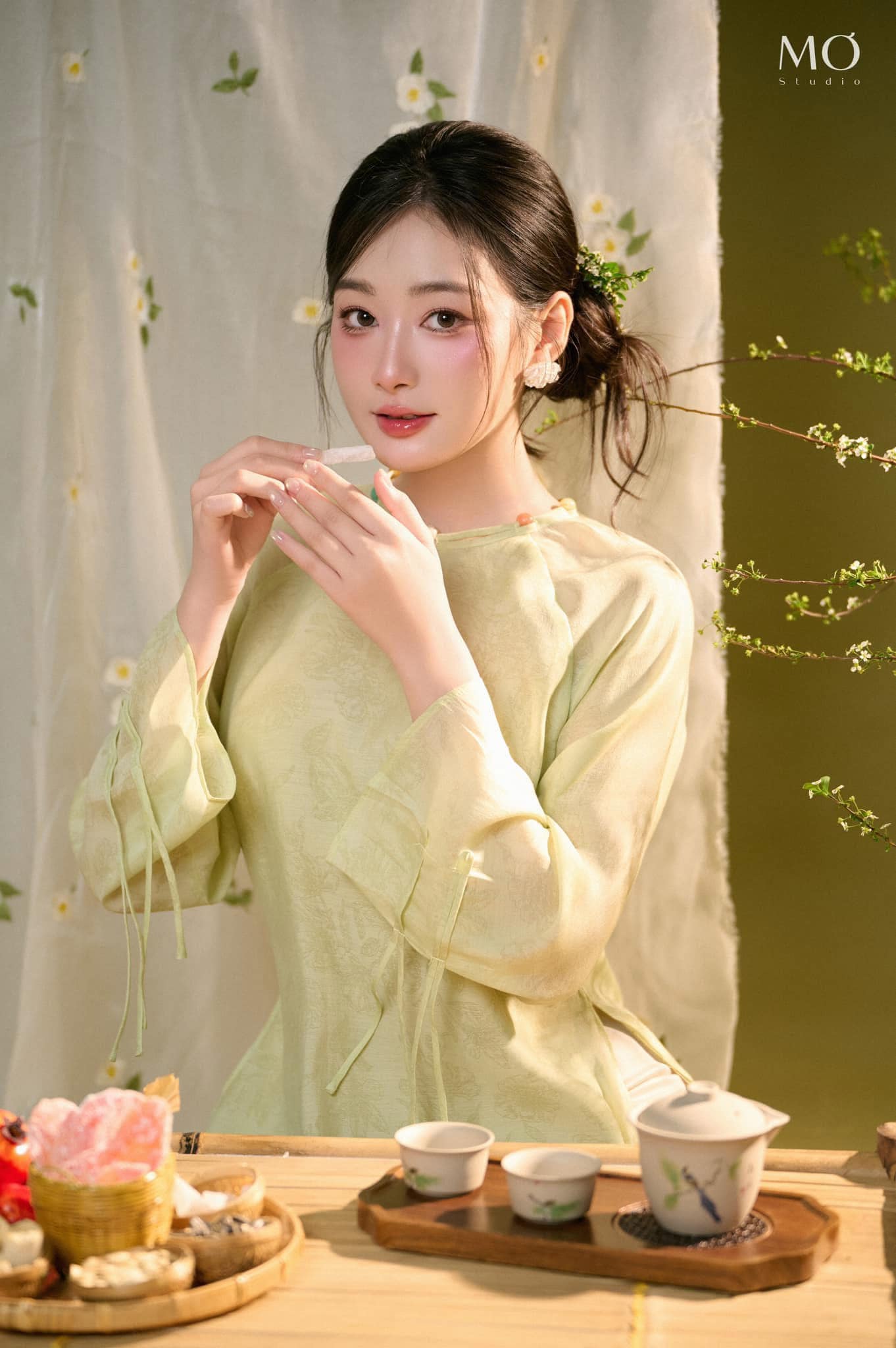 Mẫu áo dài 412