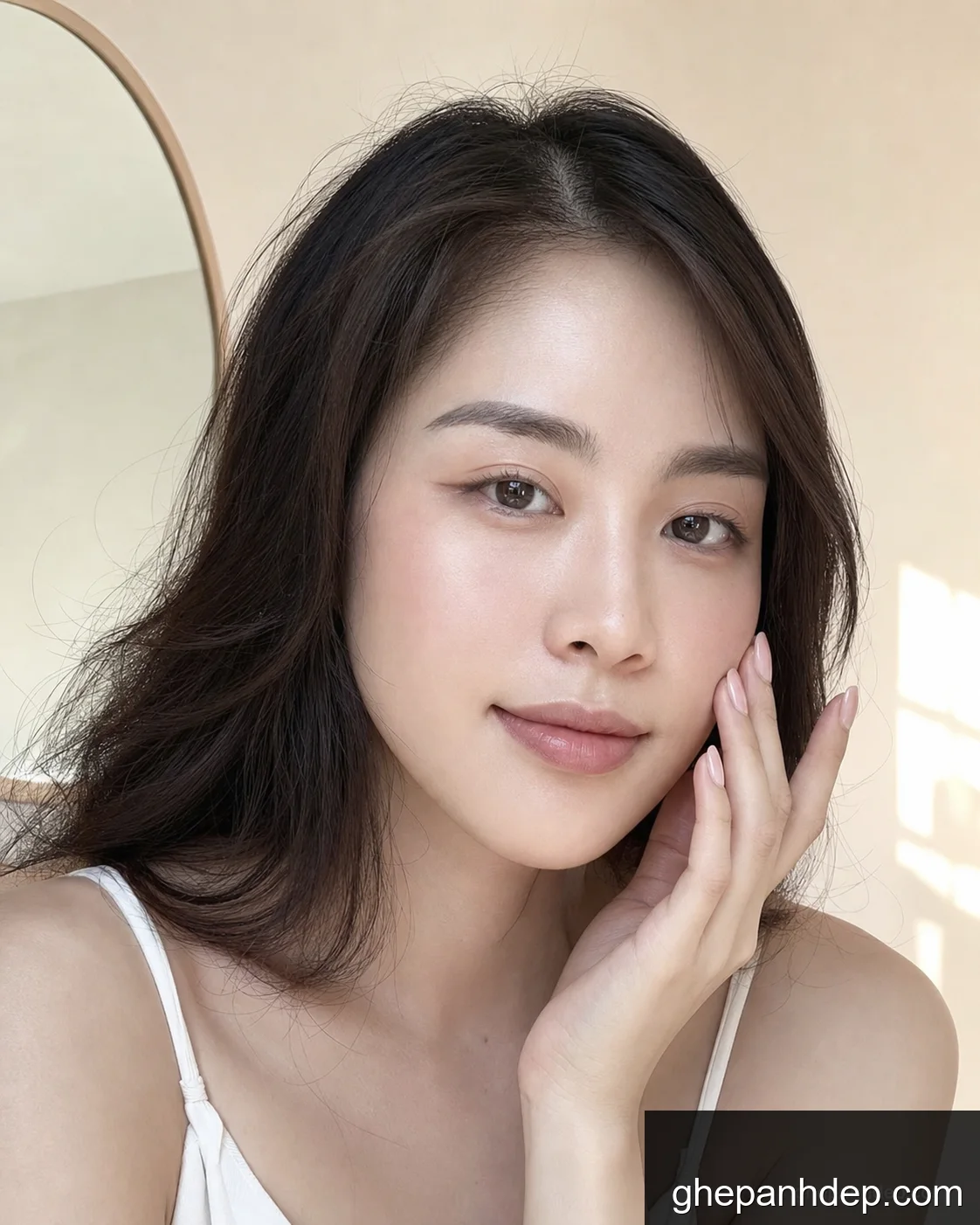 Ảnh beauty glass skin 2026 - mẫu Ảnh beauty