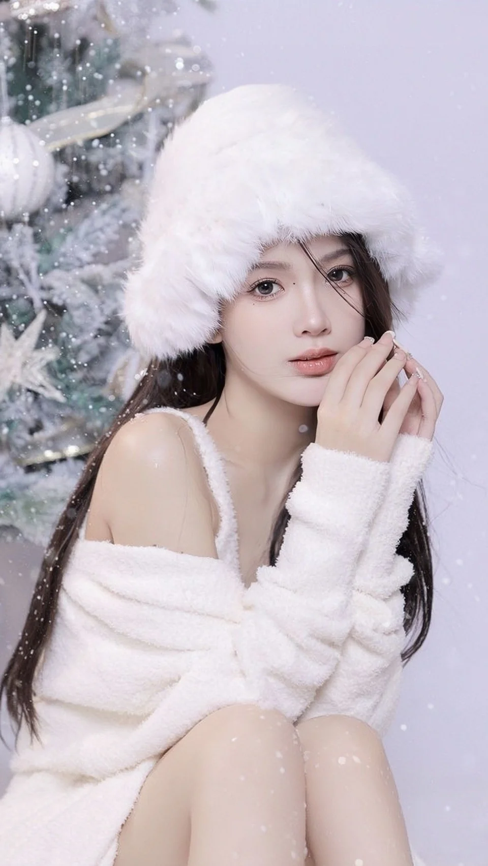Tạo ảnh Noel AI - ánh đèn lễ hội - Ảnh Noel AI