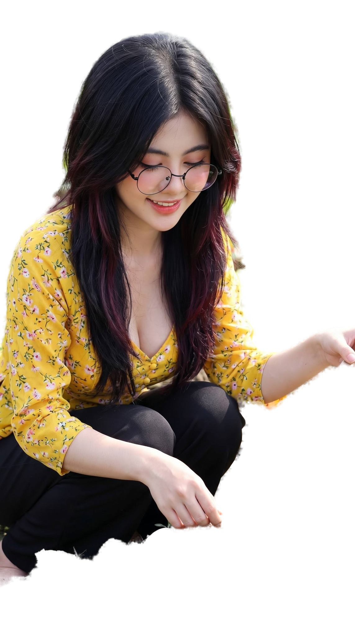 Ảnh sau khi xóa nền minh họa trên nền trong suốt