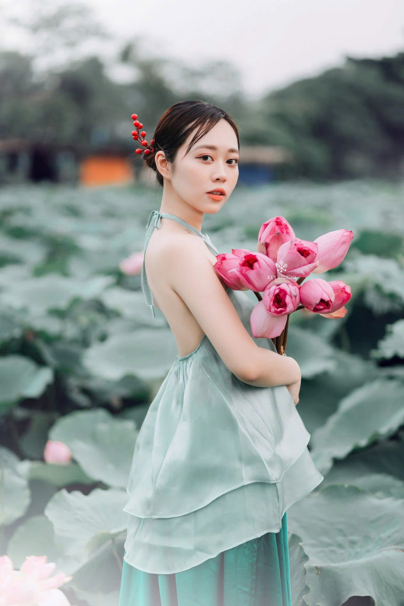 Mẫu Hoa Sen 036
