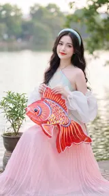 Concept với Cá Chép - ảnh tham khảo 2 cho Ảnh Trung thu