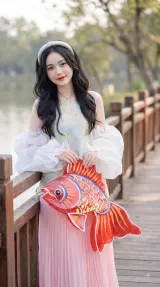 Concept với Cá Chép - ảnh tham khảo 7 cho Ảnh Trung thu