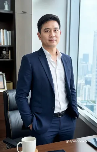 Tạo ảnh doanh nhân online - Ảnh doanh nhân