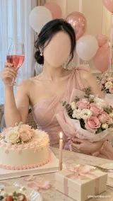 Sinh nhật hồng kem - ảnh tham khảo 8 cho Ảnh sinh nhật