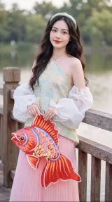 Concept với Cá Chép - ảnh tham khảo 3 cho Ảnh Trung thu