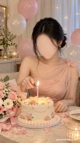 Sinh nhật hồng kem - ảnh tham khảo 4 cho Ảnh sinh nhật