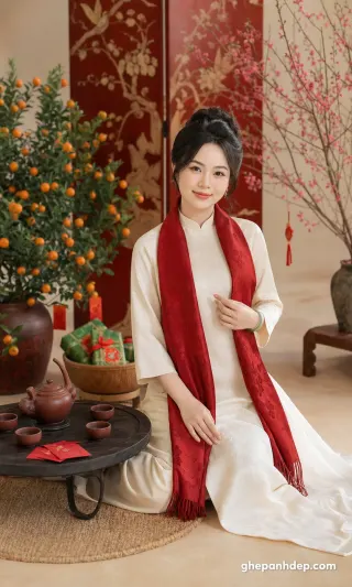 Tạo ảnh Tết online - Ảnh Tết