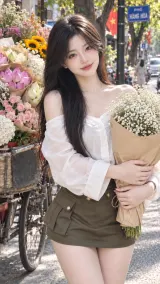 Mẫu Mùa Thu Bên Xe Hoa - ảnh tham khảo 6 cho GHÉP ẢNH MÙA THU ONLINE