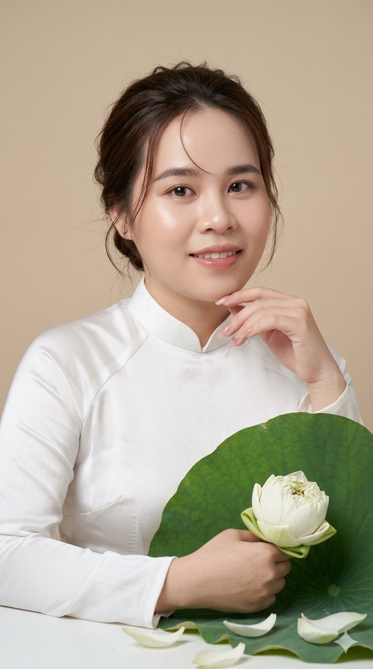 Chân dung nữ phong cách nhẹ nhàng