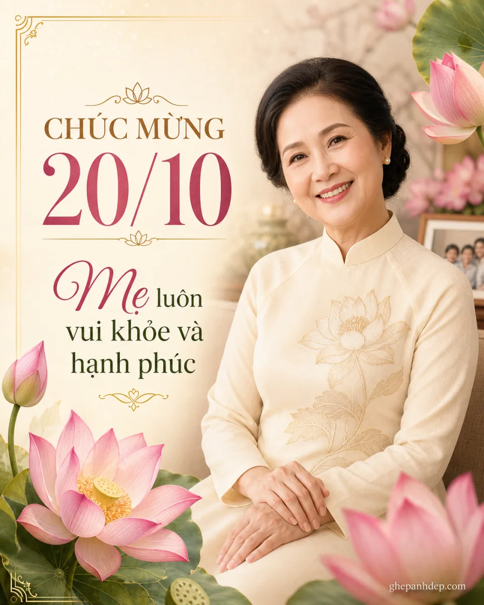 Tạo Thiệp 20/10 online - Thiệp 20/10