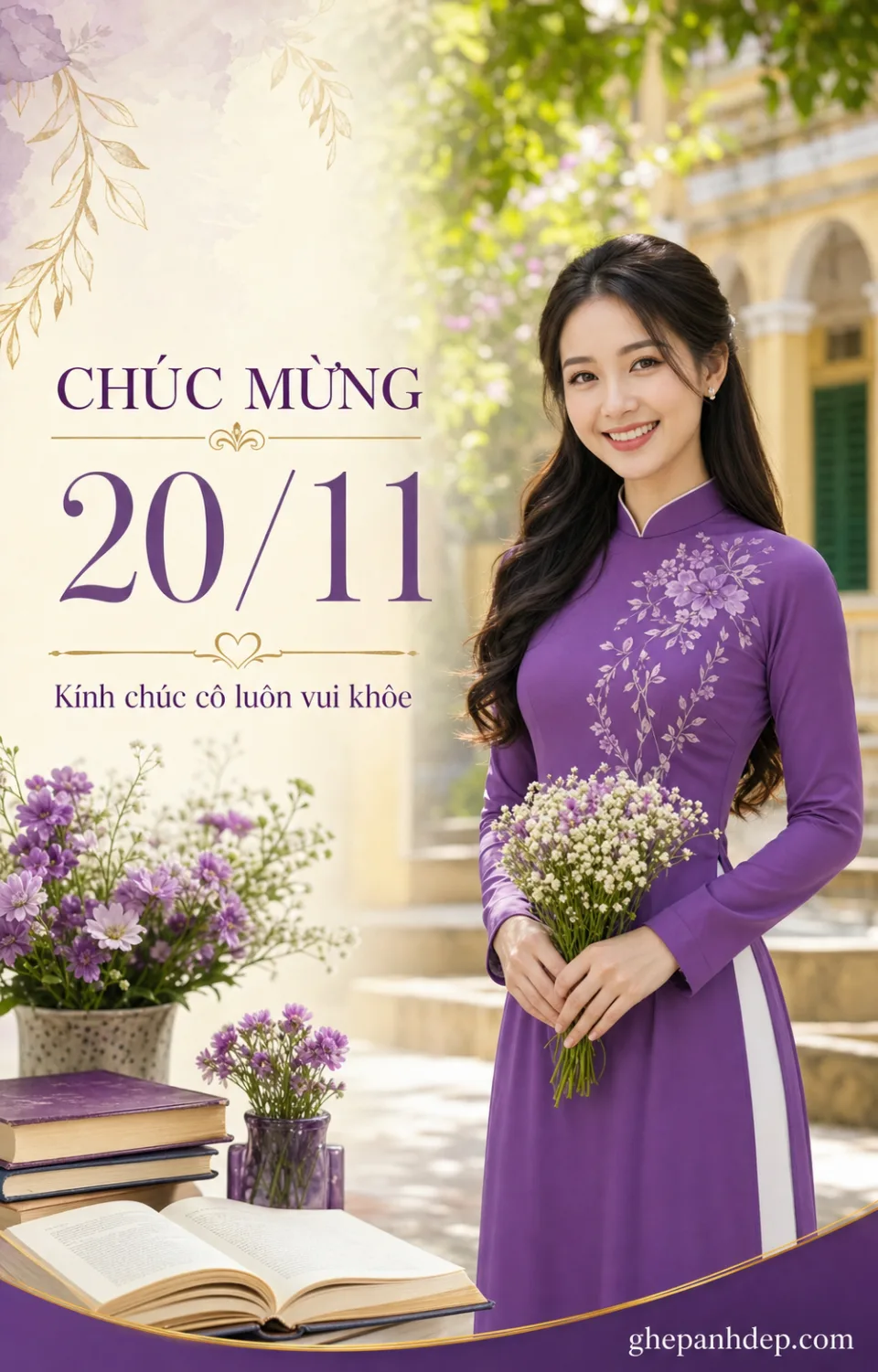 Tạo Thiệp 20/11 online - Thiệp 20/11