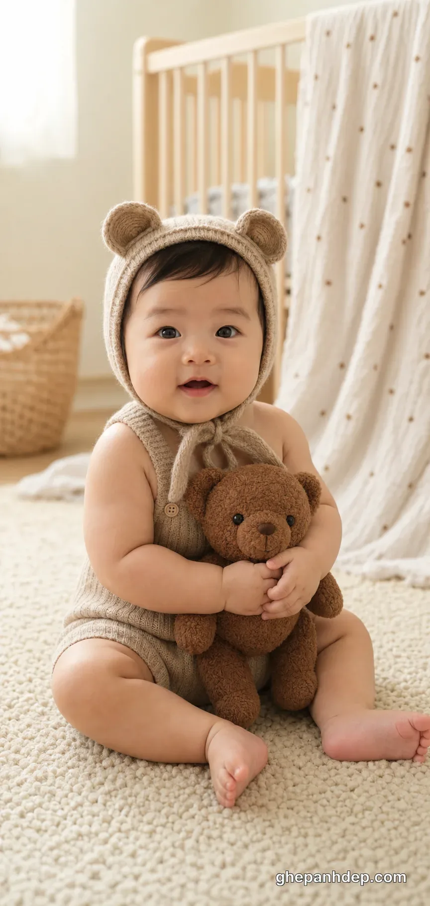 Ghép ảnh bé theo yêu cầu