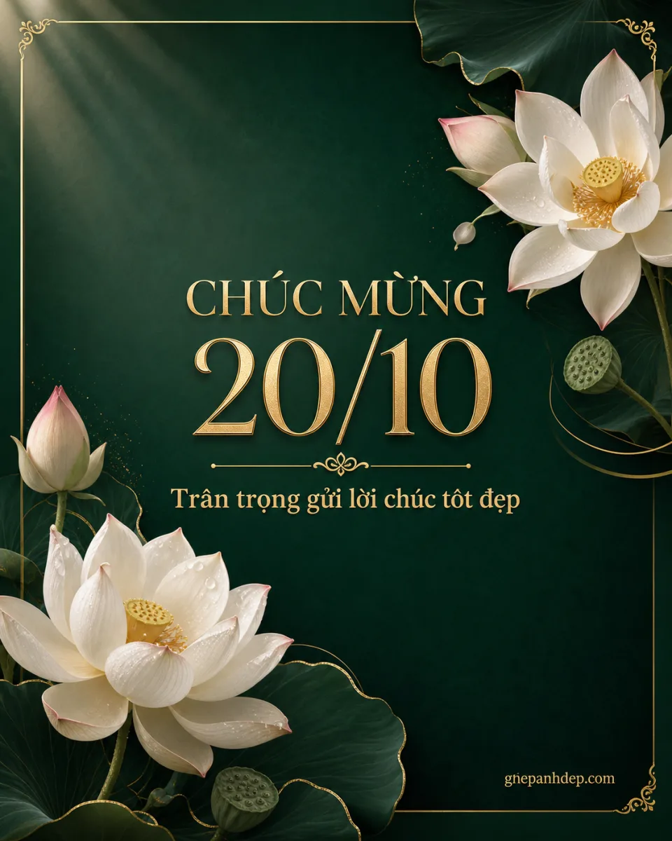 Tạo Thiệp 20/10 online - ảnh tham khảo 6 cho Thiệp 20/10