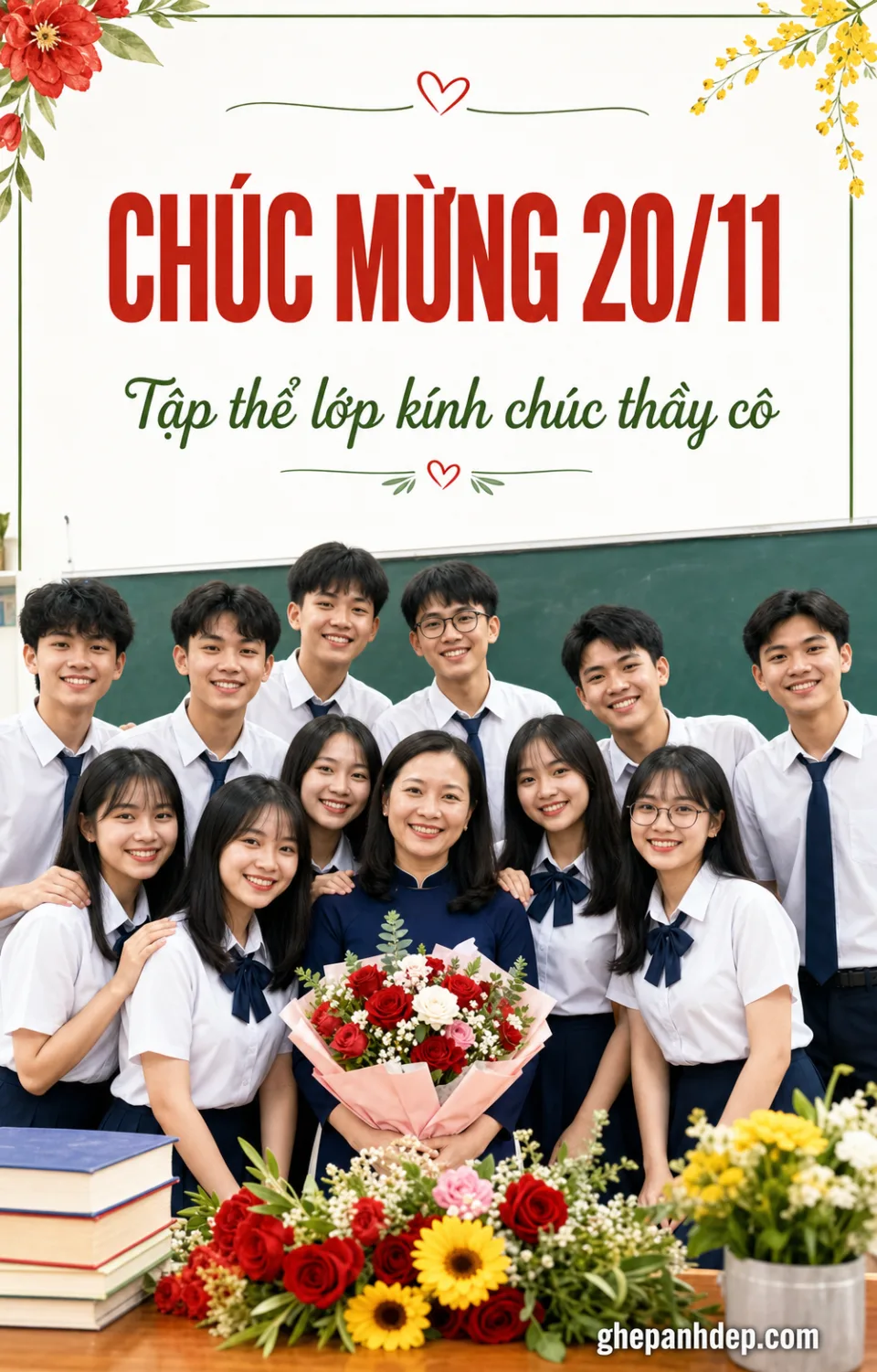 Tạo Thiệp 20/11 online - ảnh tham khảo 5 cho Thiệp 20/11