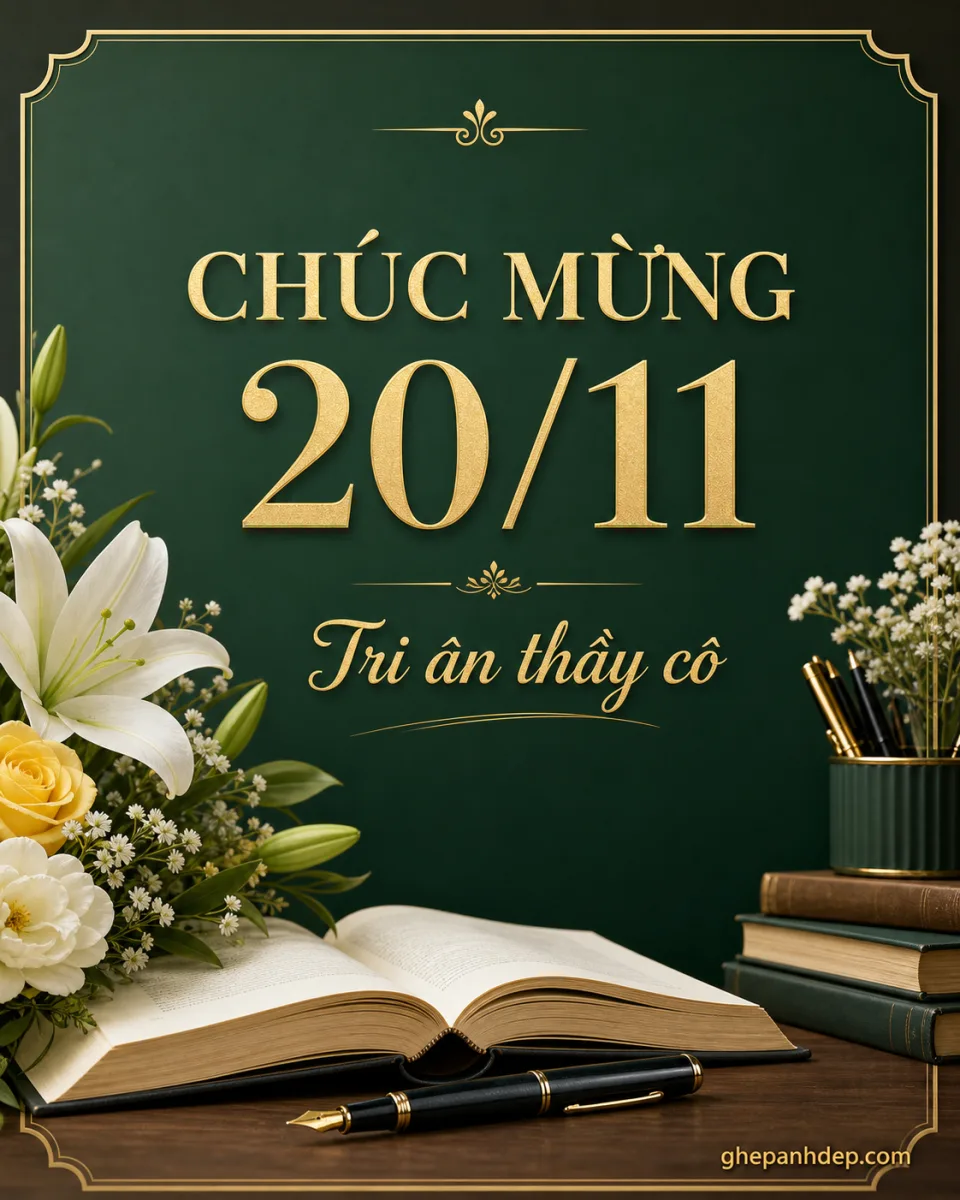 Tạo Thiệp 20/11 online - ảnh tham khảo 6 cho Thiệp 20/11