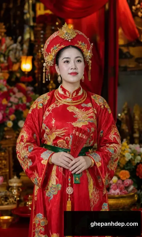 Tạo ảnh hầu đồng online